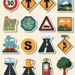Travel & Exploration - Sticker Sheet v5